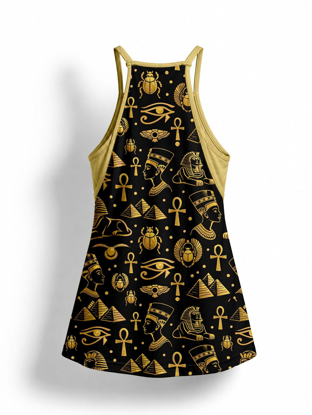 "Nefertiti" Built-in Bra Mini Dress