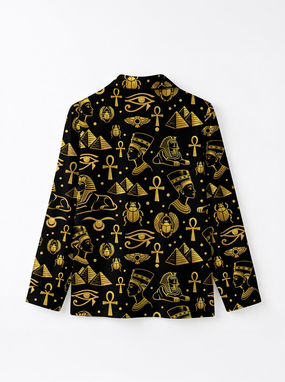 Nefertiti Black Gold Pajama Set