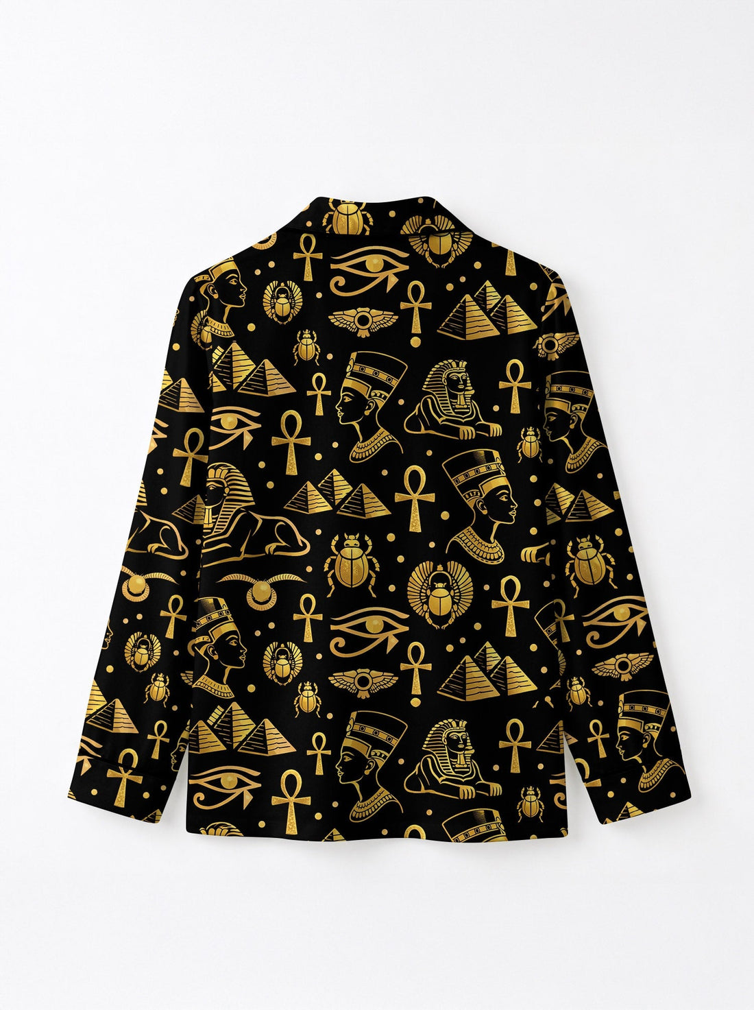 Nefertiti Black Gold Pajama Set