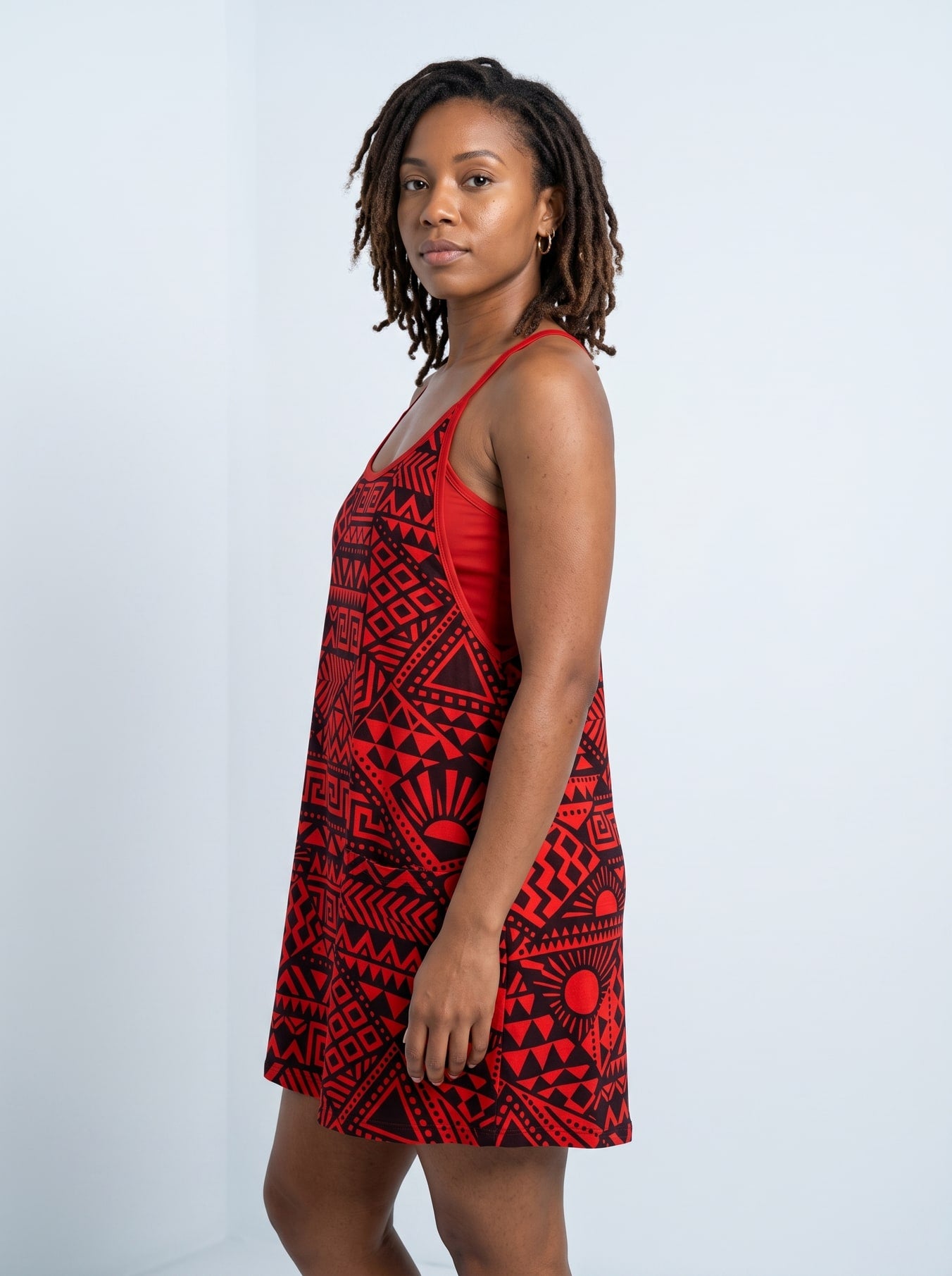 "Shaka" Built-in Mini Dress