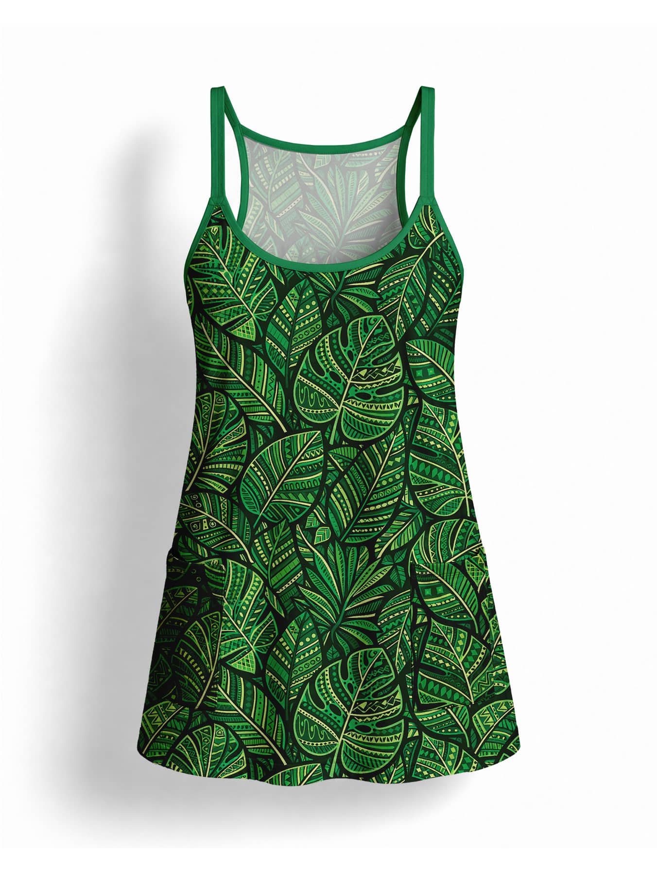 "Asili" Built-in Mini Dress