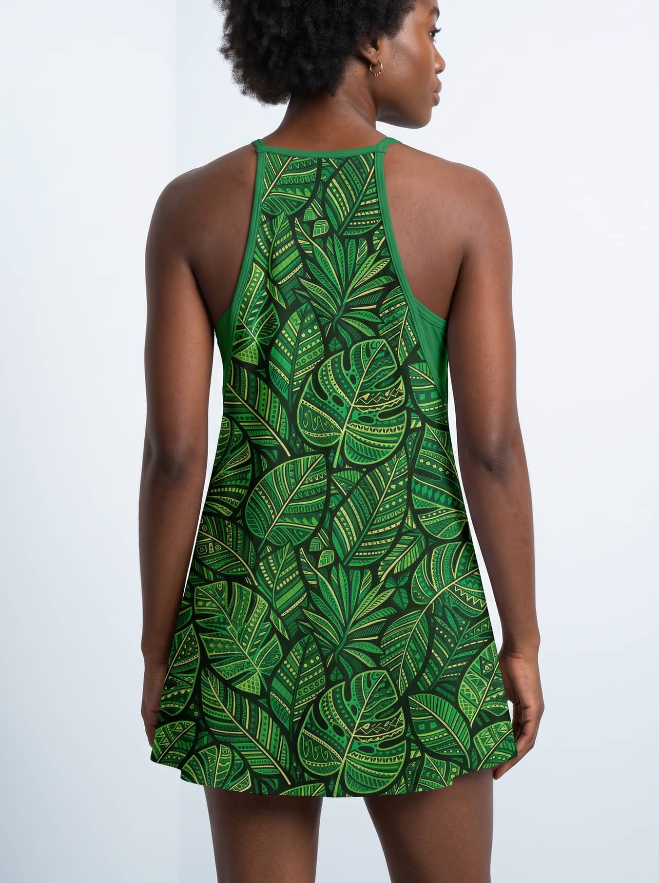 "Asili" Built-in Mini Dress