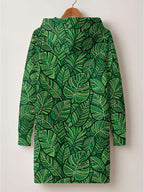 "Asili" Emerald Hoodie Dress Promo