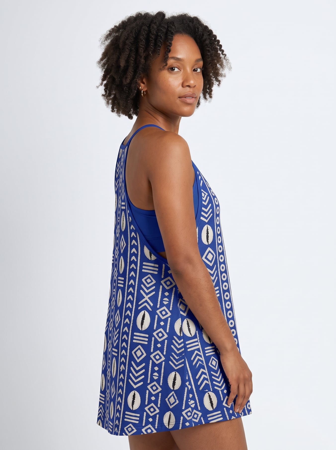 "Oshun" Built-in Mini Dress