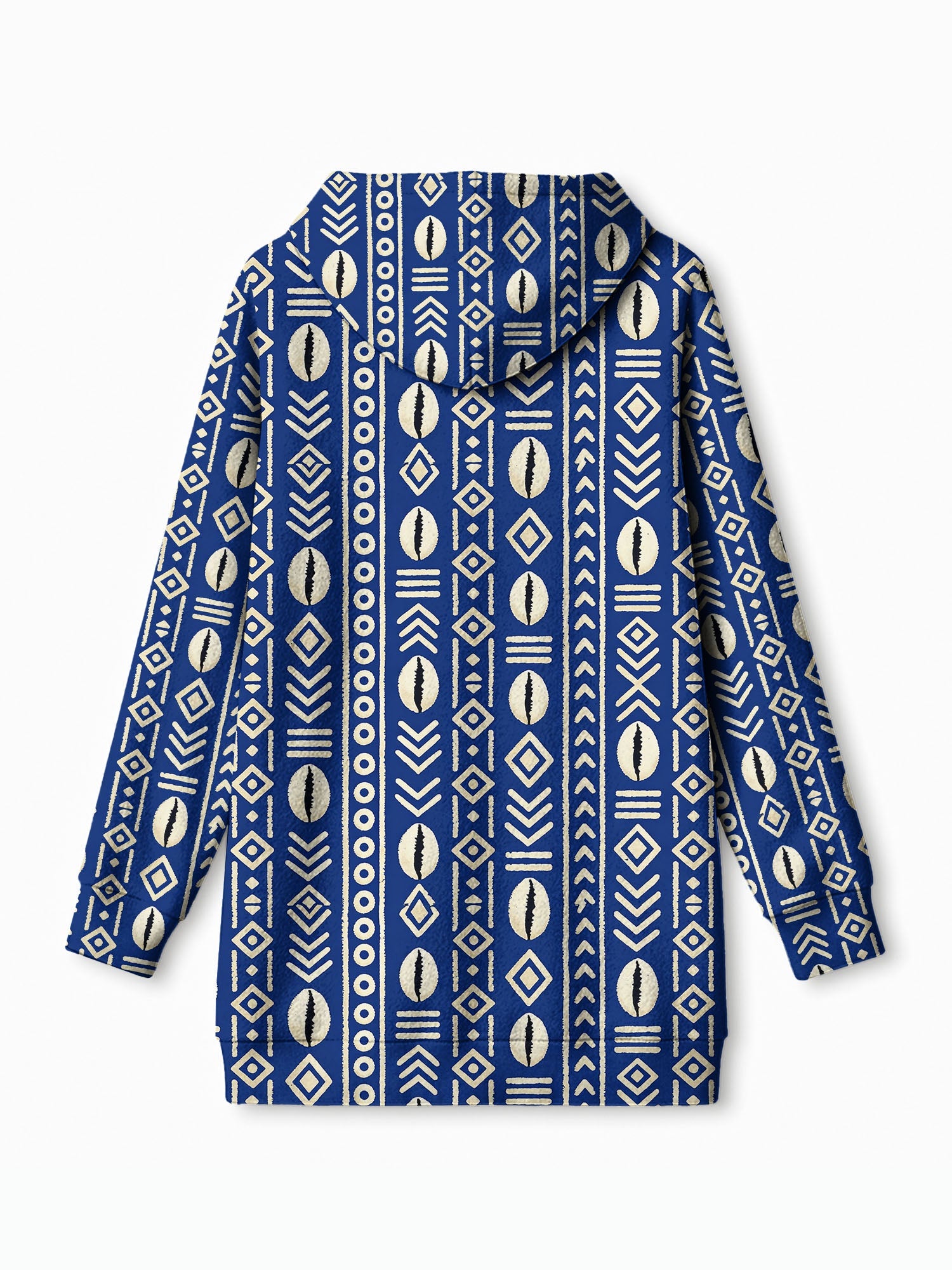 "Oshun" Royal Blue Blanket Hoodie