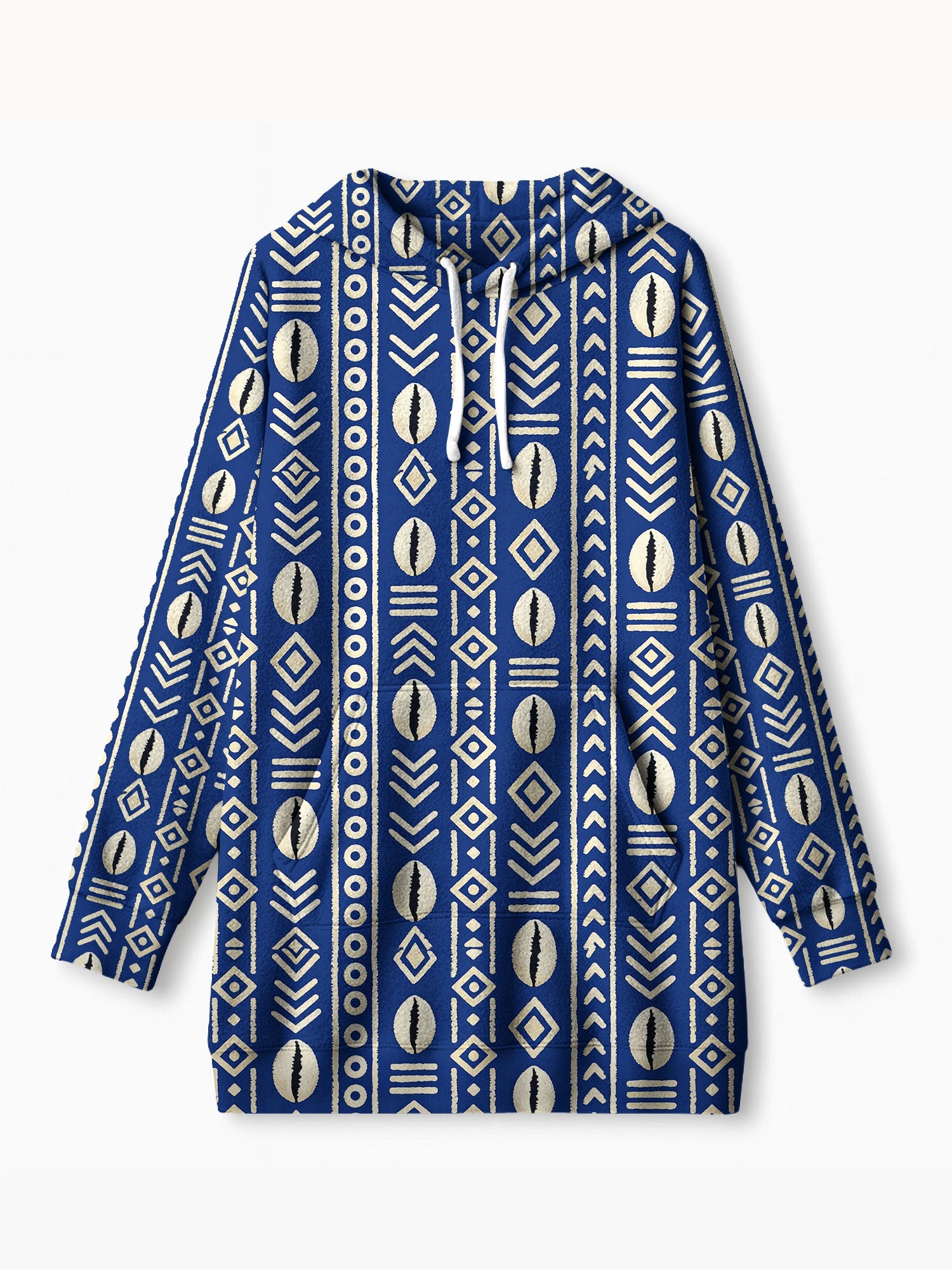 "Oshun" Royal Blue Blanket Hoodie