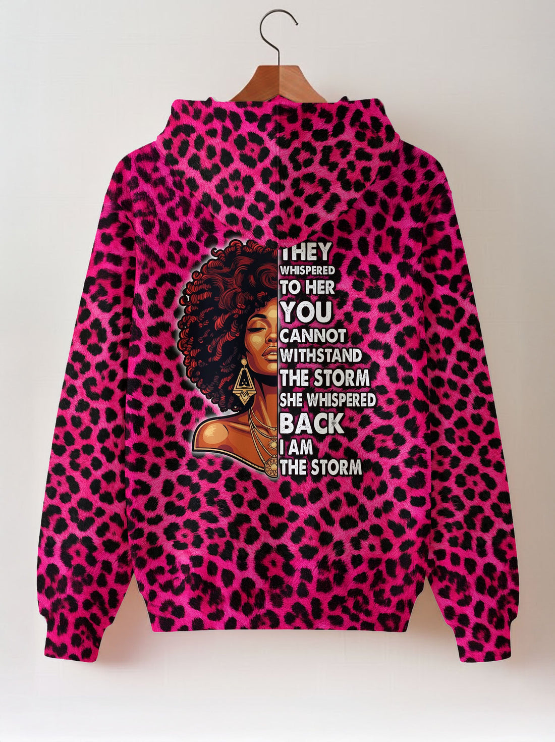 "Unstoppable" Pink Leopard Zip Hoodie & Leggings deal