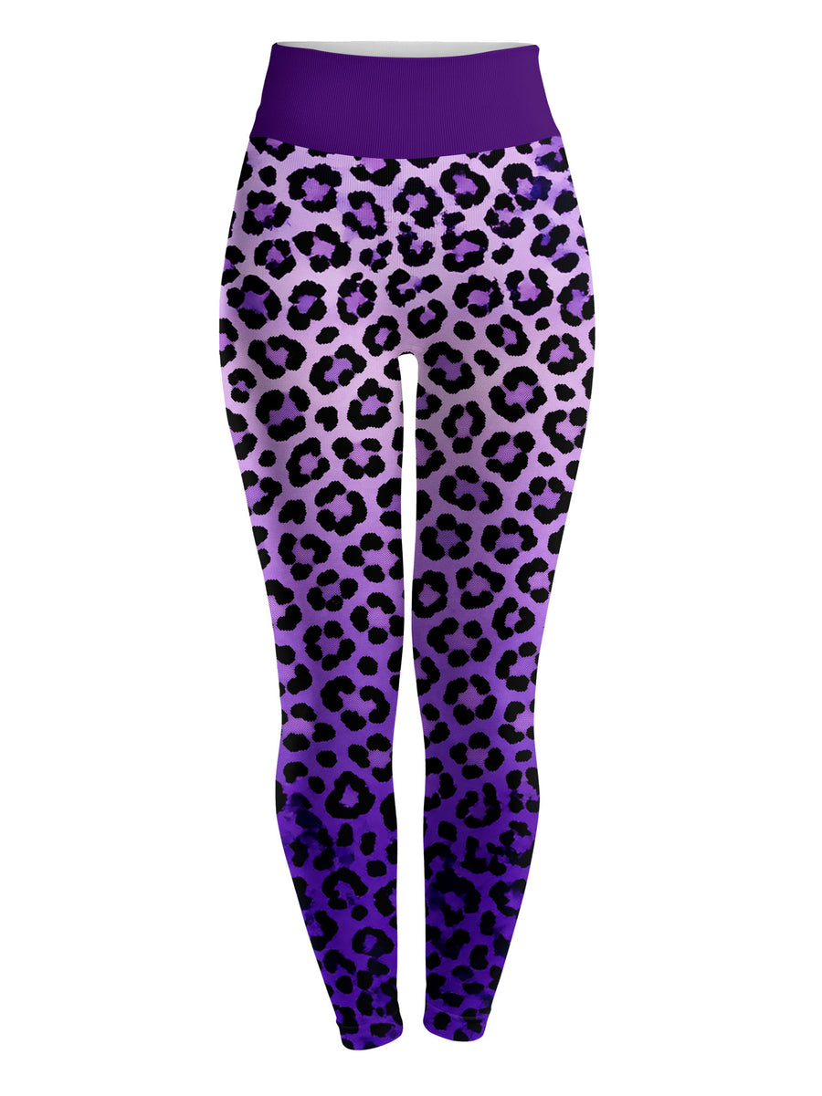 Unstoppable Amethyst Leopard hoodie dress and leggings, photo 9