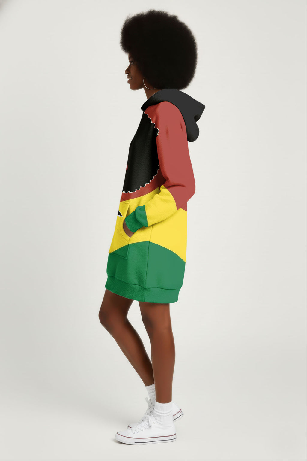 Black History Hoodie Dress