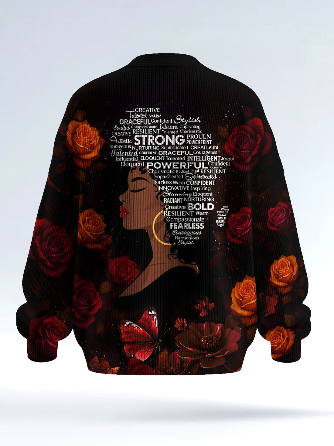 Strong Powerful Bold Knitted Cardigan