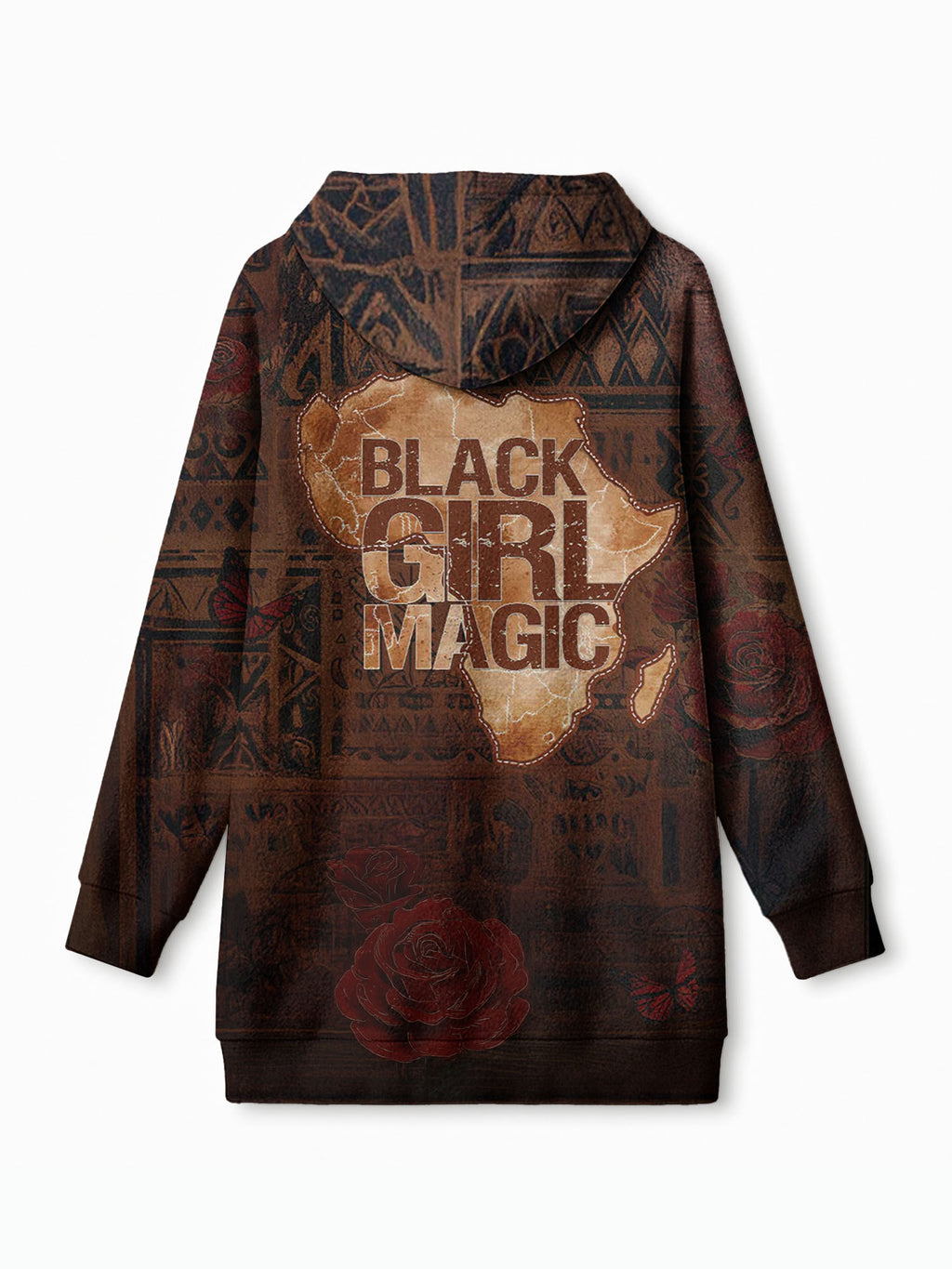 Black Girl Magic Blanket Hoodie