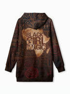 Black Girl Magic Blanket Hoodie