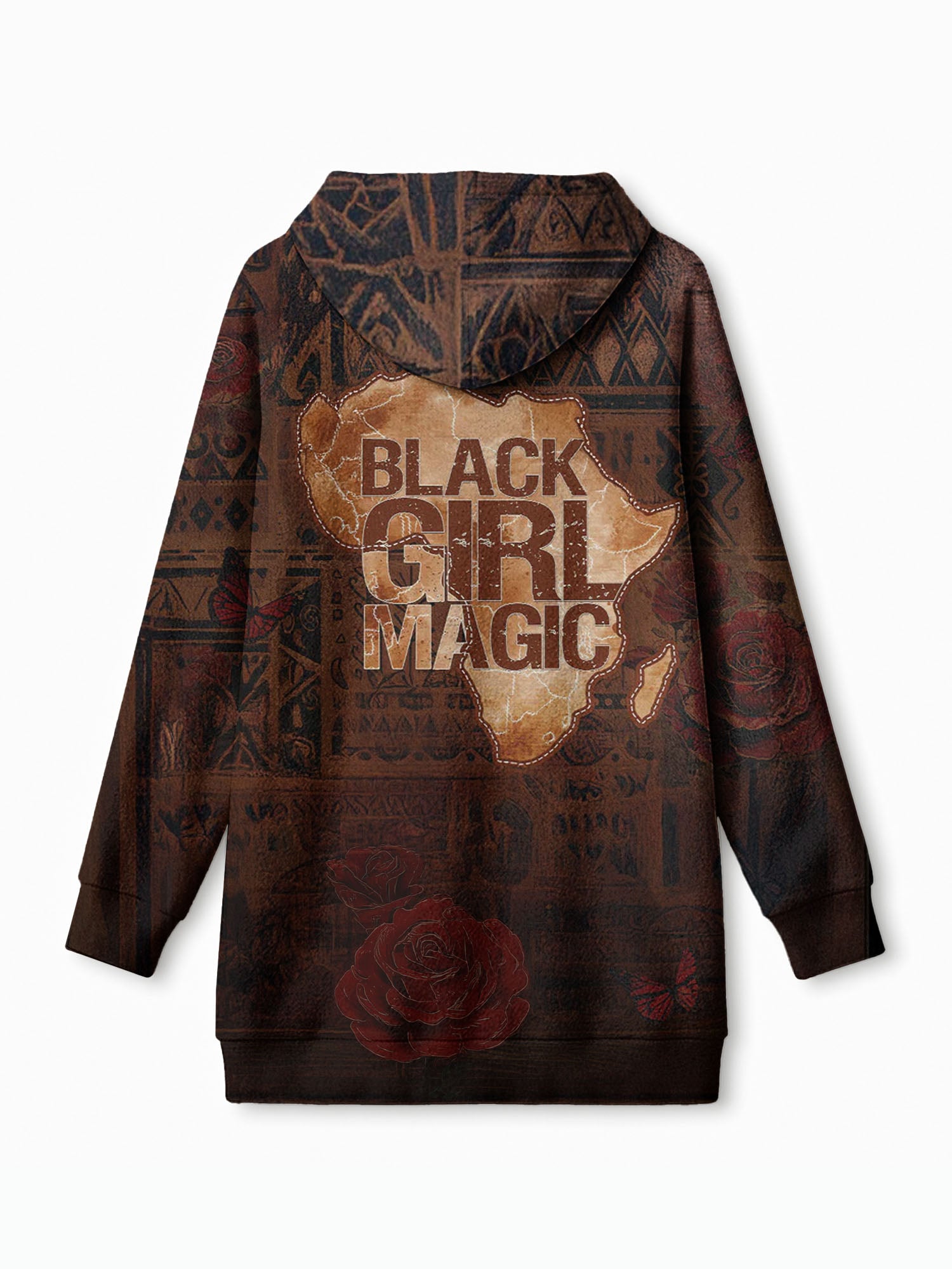 Black Girl Magic Blanket Hoodie