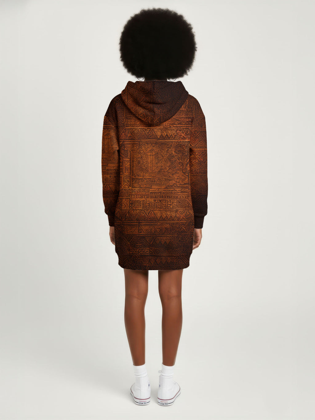 Black Girl Magic Hoodie Dress