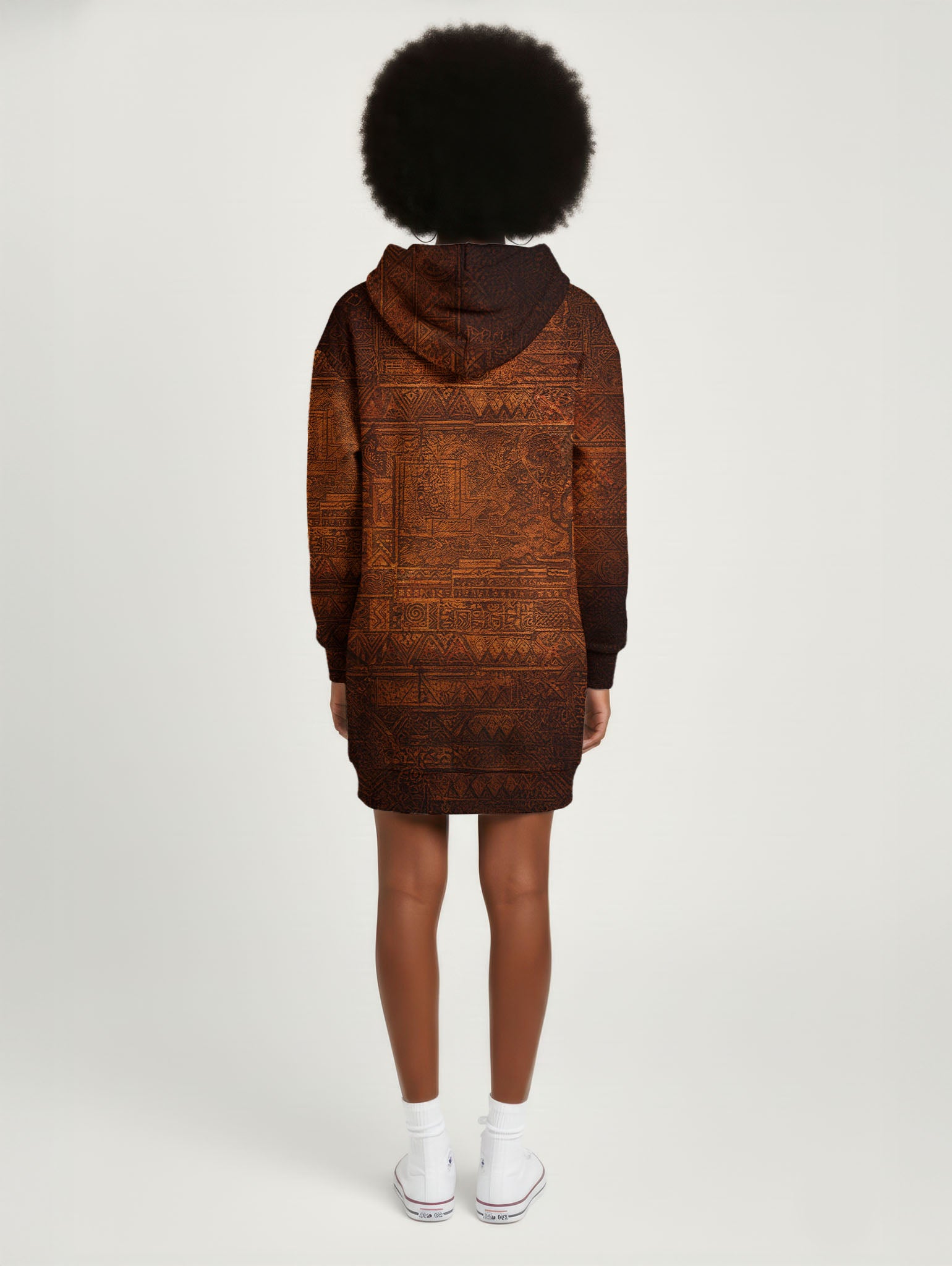 Black Girl Magic Hoodie Dress