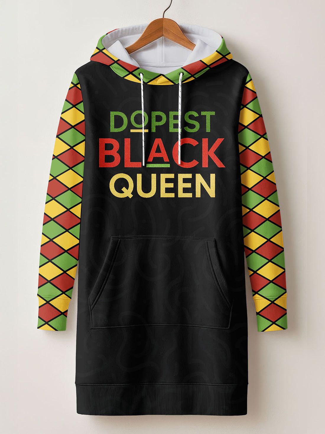 Dopest Black Queen Hoodie Dress & Leggings Deal