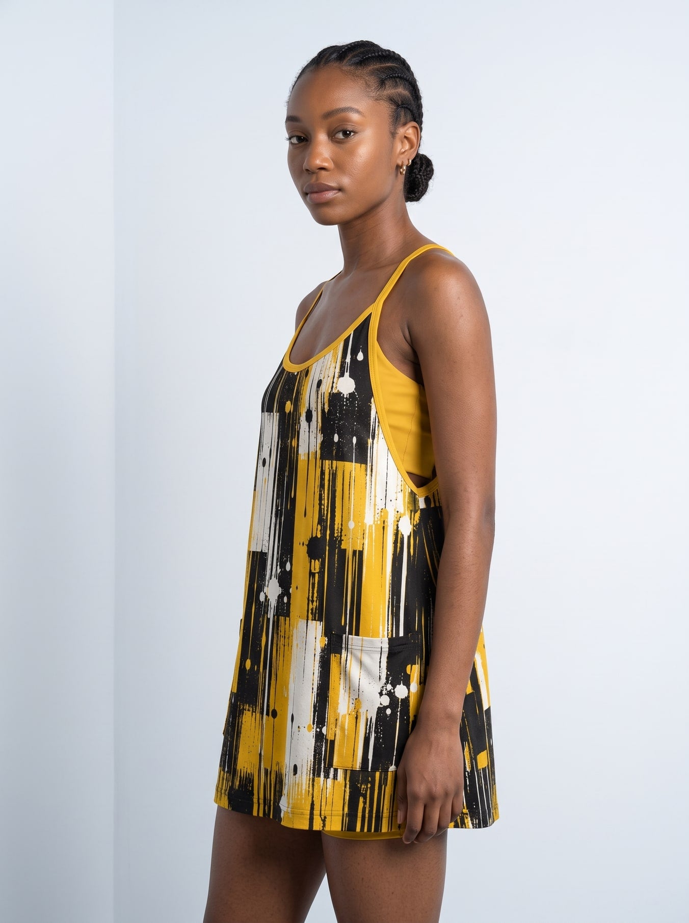 "Mvua" Built-in Mini Dress
