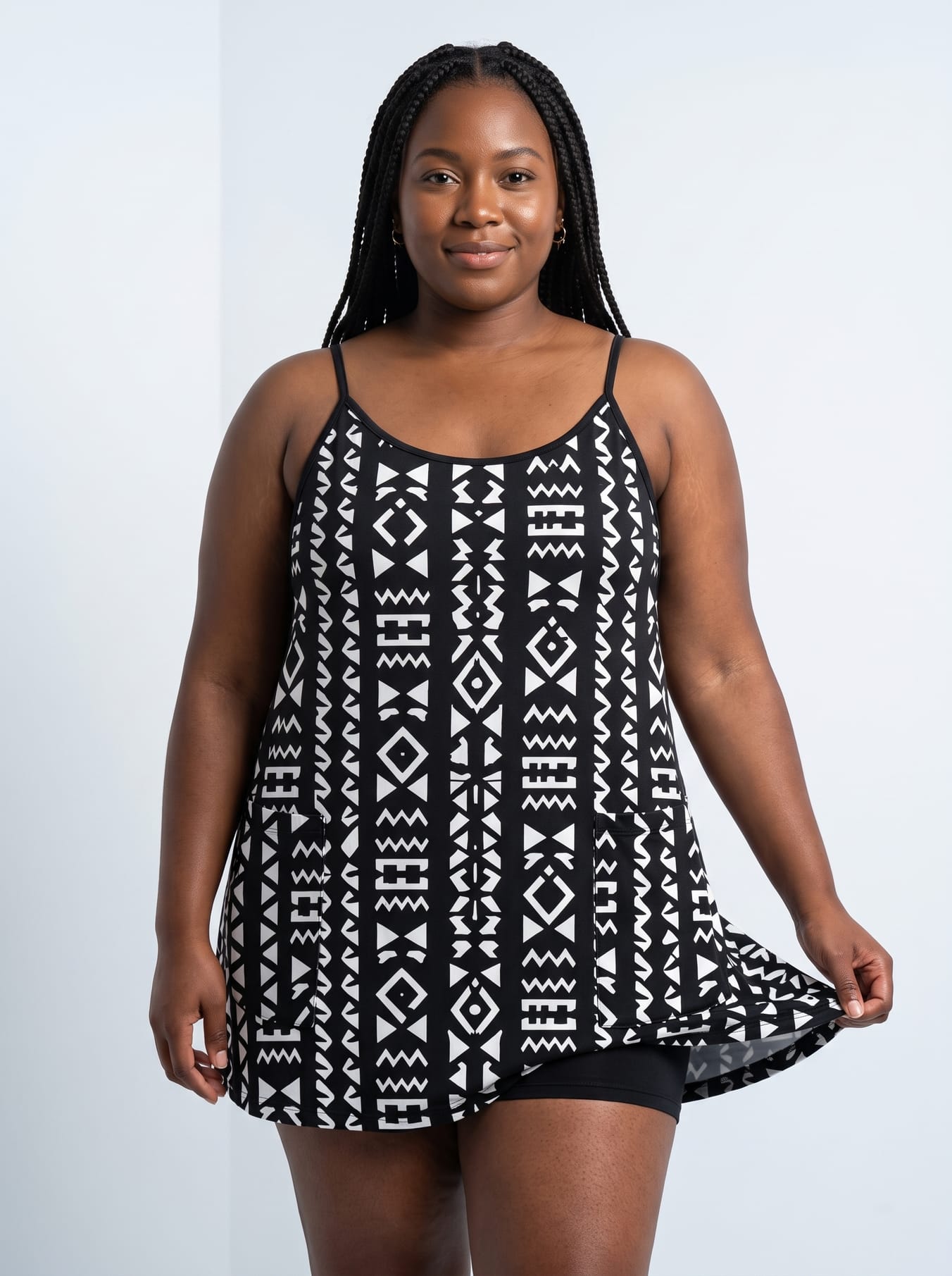 "Kuba" Built-in Mini Dress