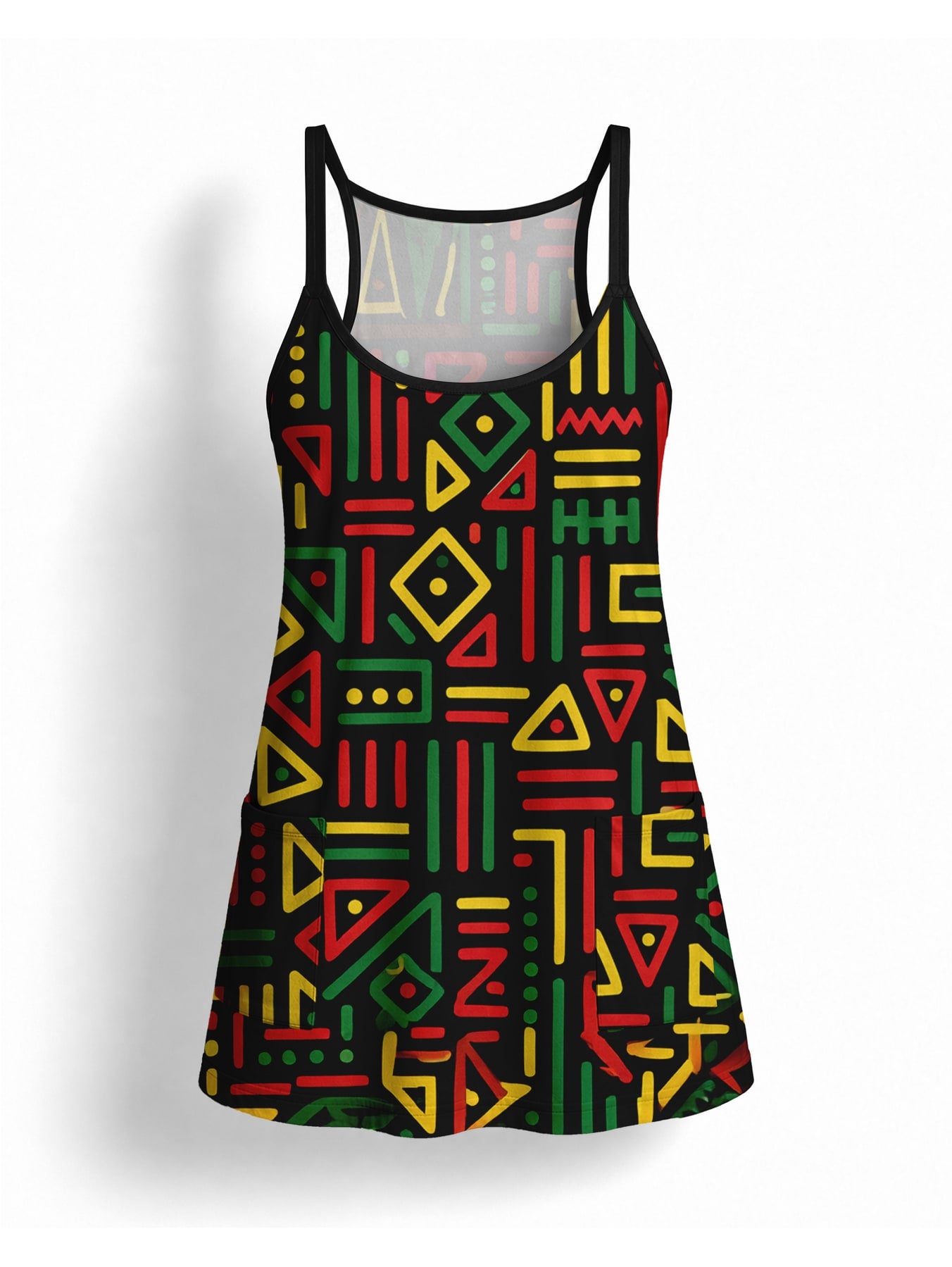 "Nairobi" Built-in Mini Dress