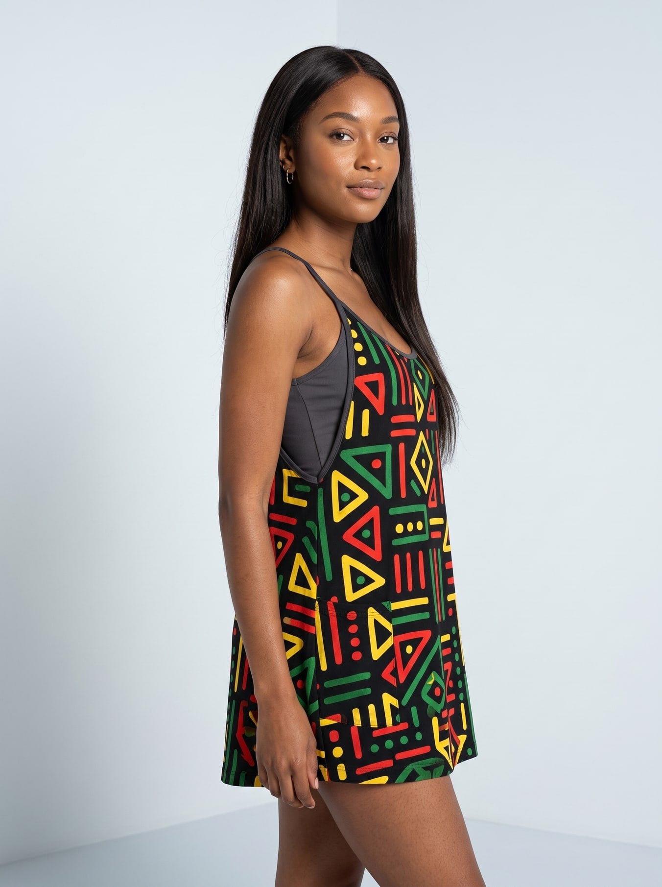 "Nairobi" Built-in Mini Dress