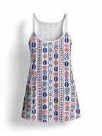 "Uhuru" Built-in Bra Mini Dress