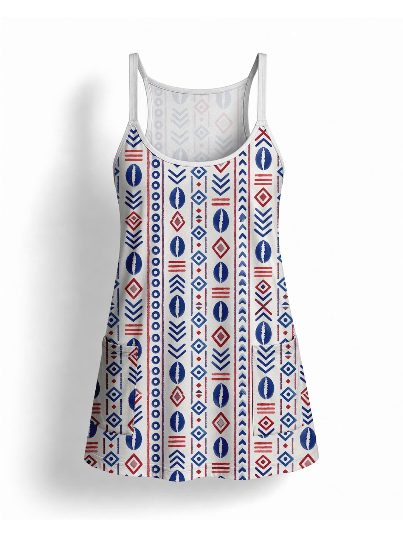 "Uhuru" Built-in Bra Mini Dress