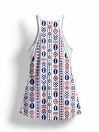 "Uhuru" Built-in Bra Mini Dress