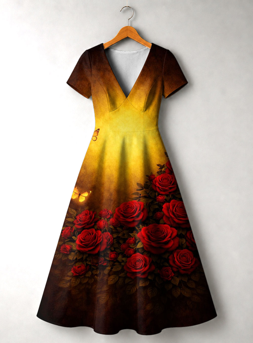 Thorn Short Sleeve Maxi Dress Promo