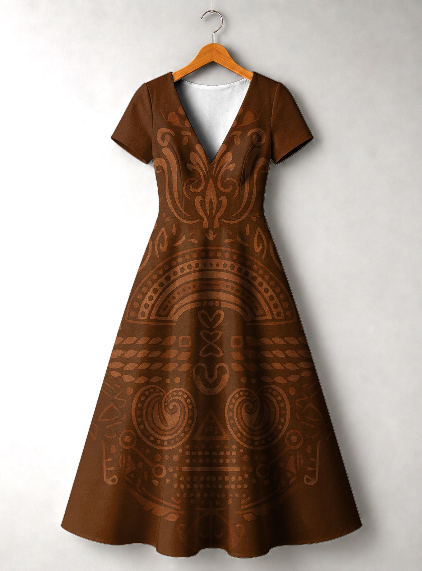Dope Black Mom Short Sleeve Maxi Dress