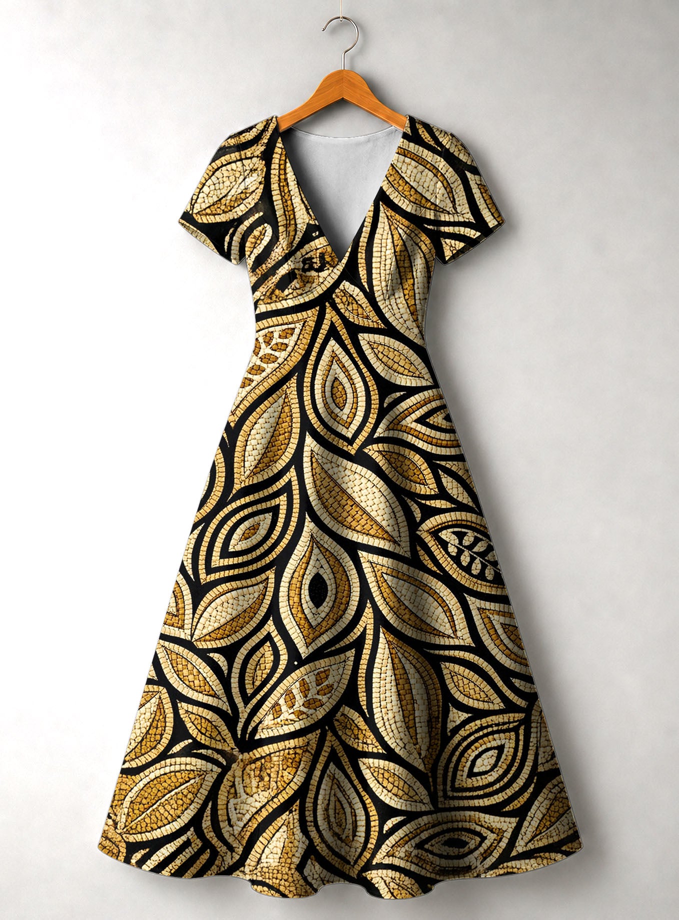 Ashanti Short Sleeve Maxi Dress