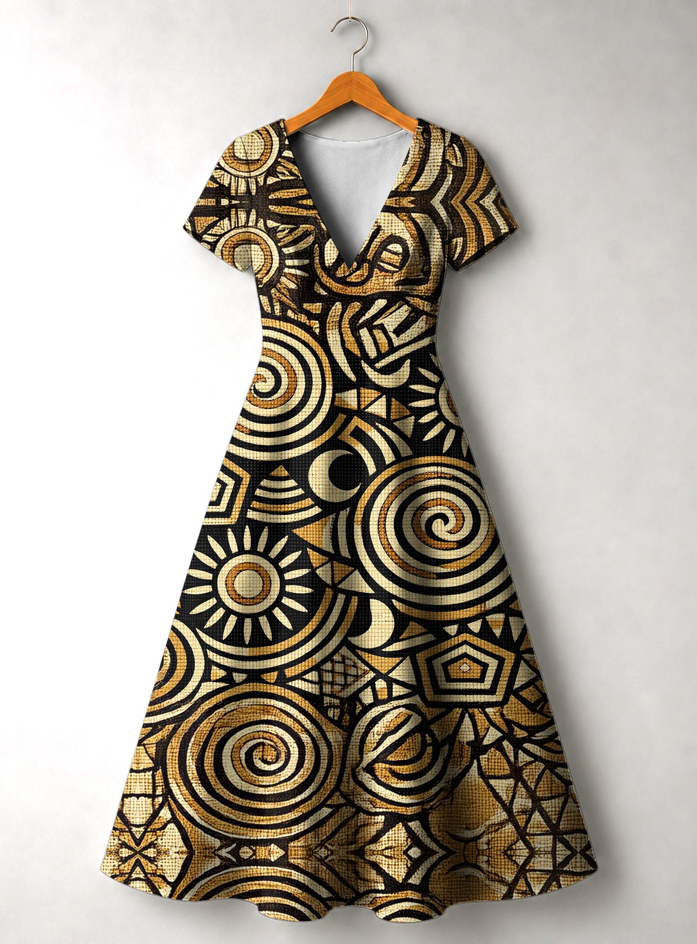 Sahara Short Sleeve Maxi Dress