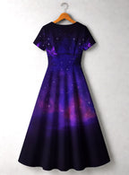 Storm Short Sleeve Maxi Dress Promo