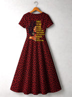 "Unstoppable" Short Sleeve Maxi Dress Promo