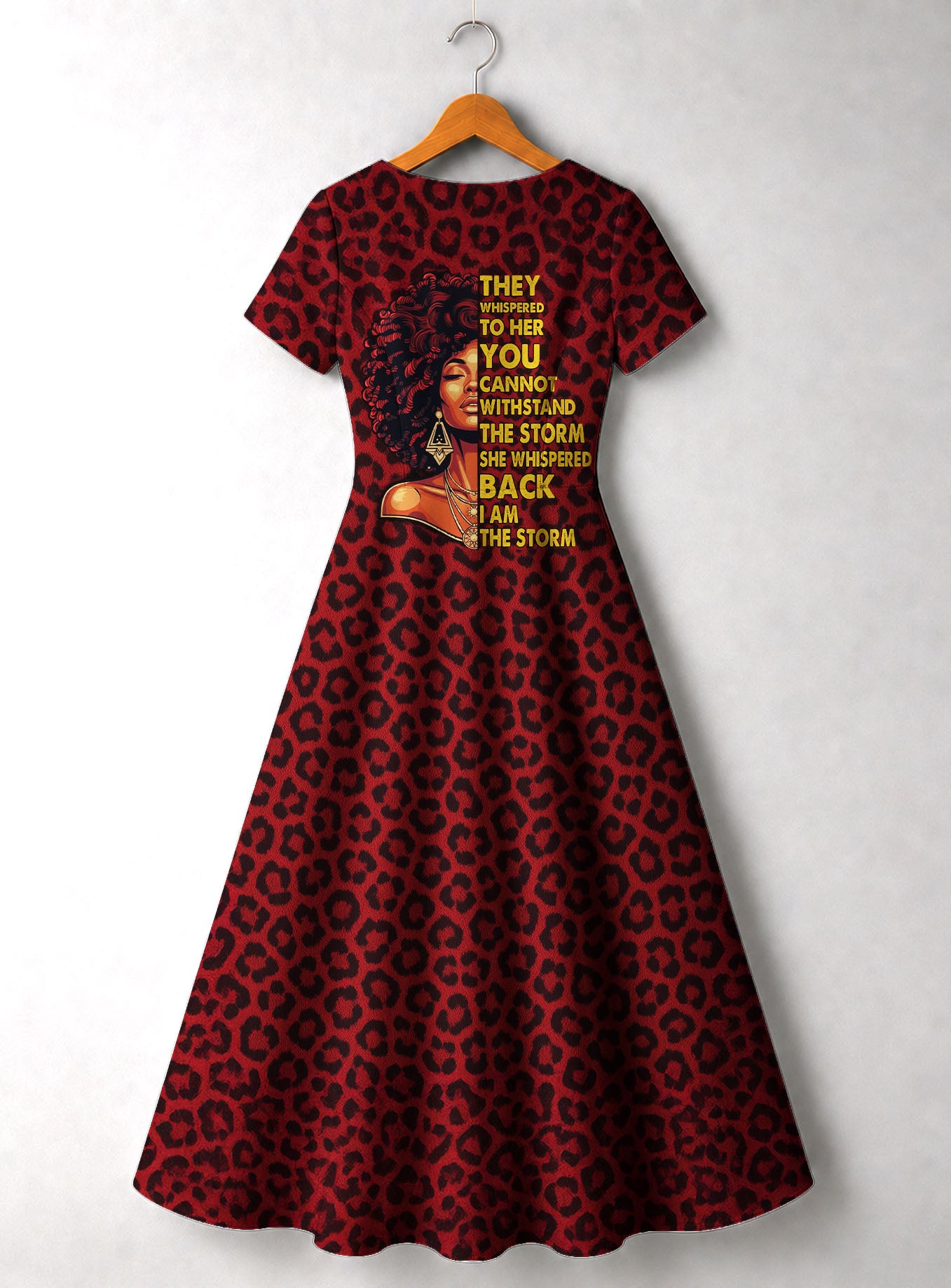 "Unstoppable" Short Sleeve Maxi Dress