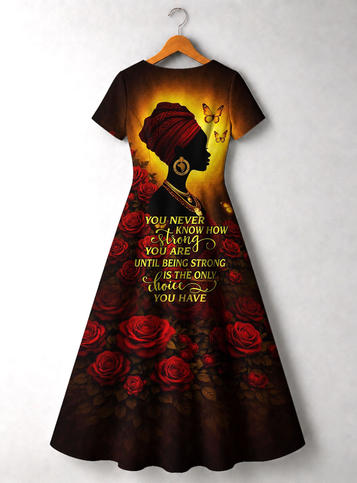 Thorn Short Sleeve Maxi Dress