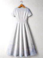 "Neema" Short Sleeve Maxi Dress Promo