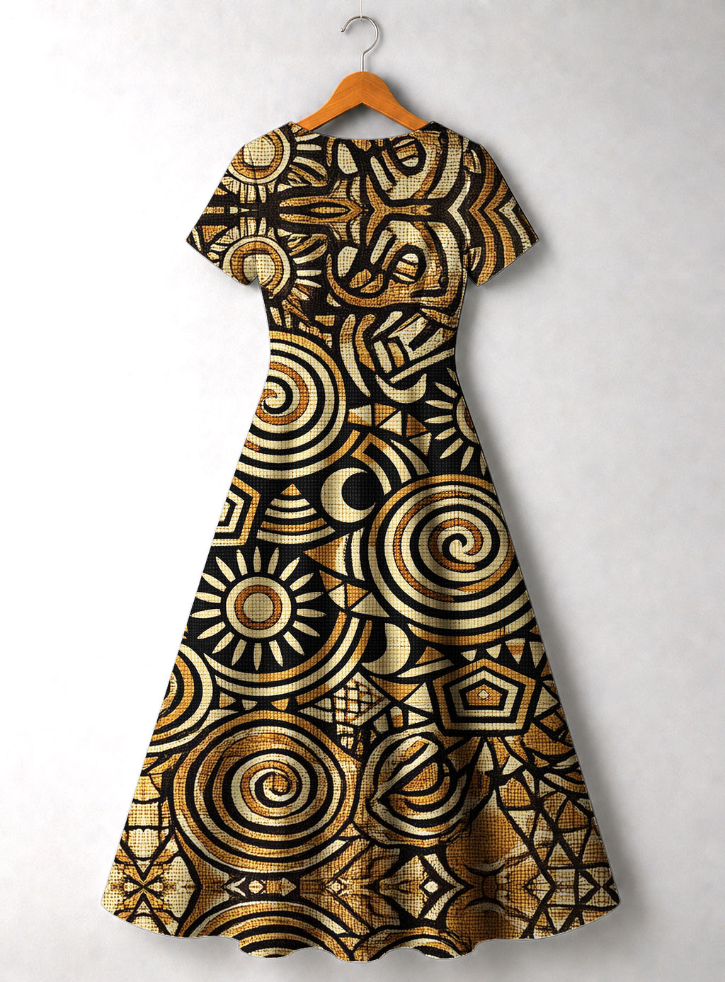 Sahara Short Sleeve Maxi Dress