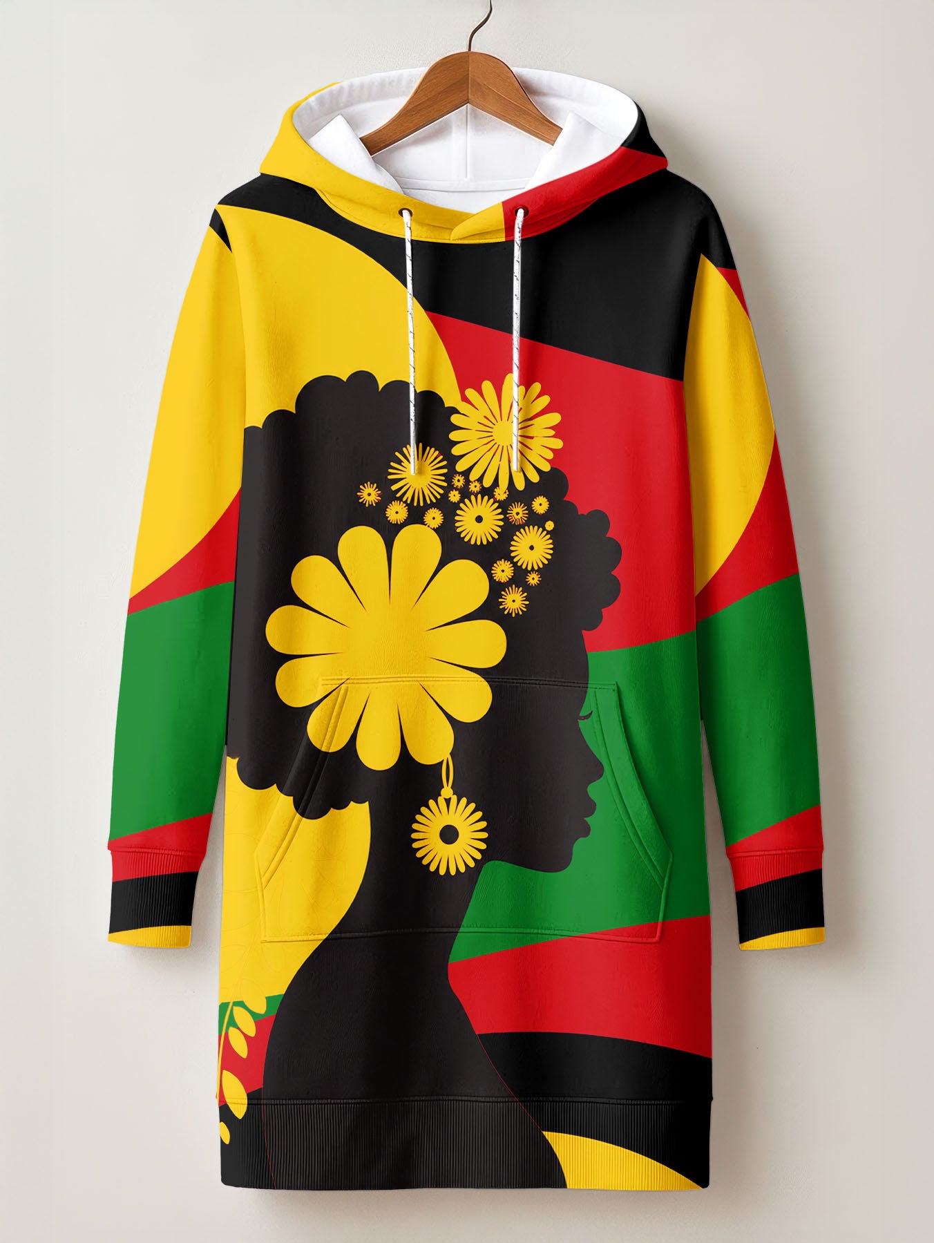"Furaha" Hoodie Dress