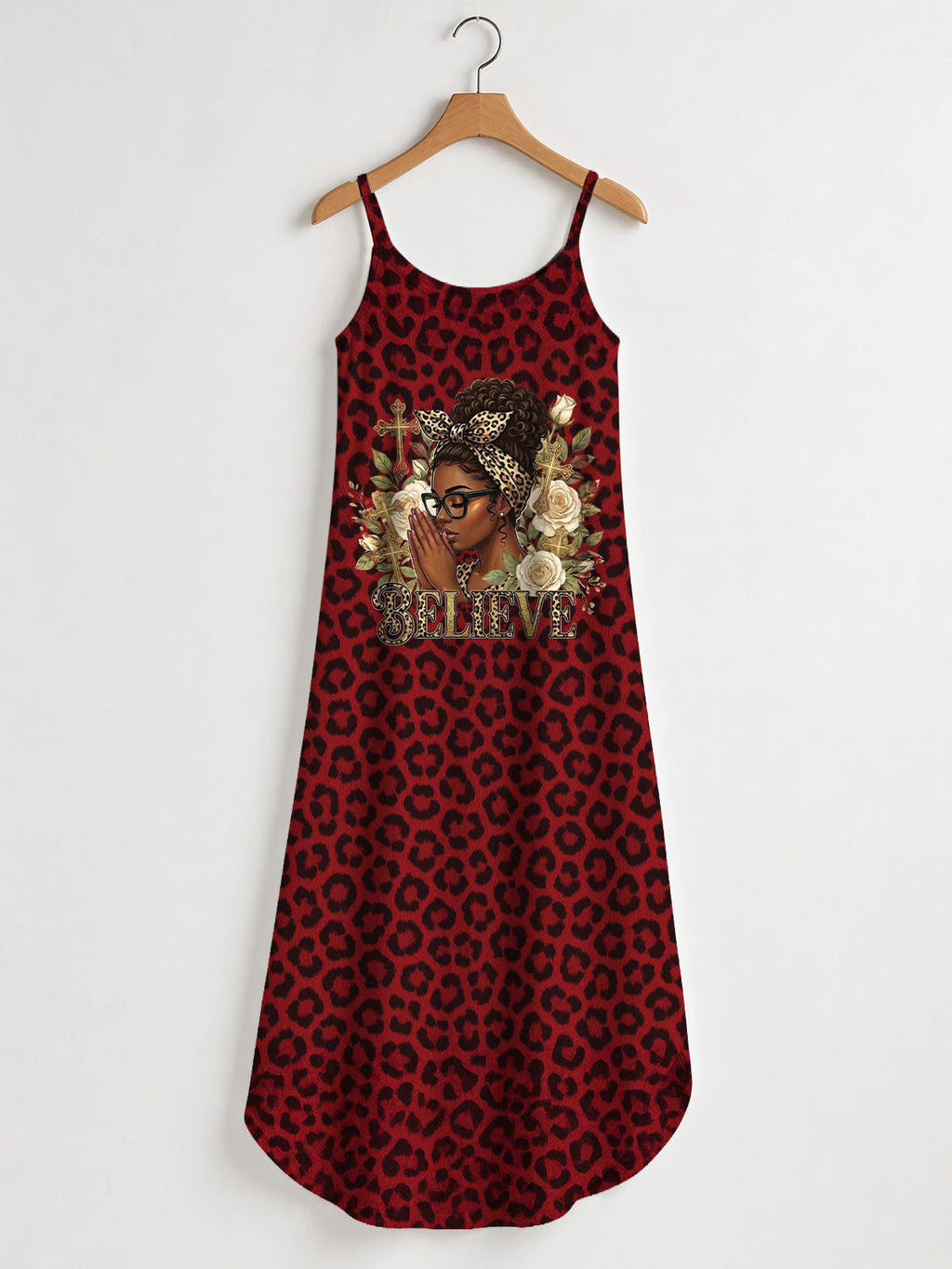 Imani Rouge Maxi Dress