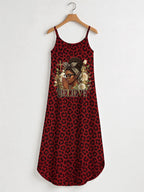 Imani Rouge Maxi Dress