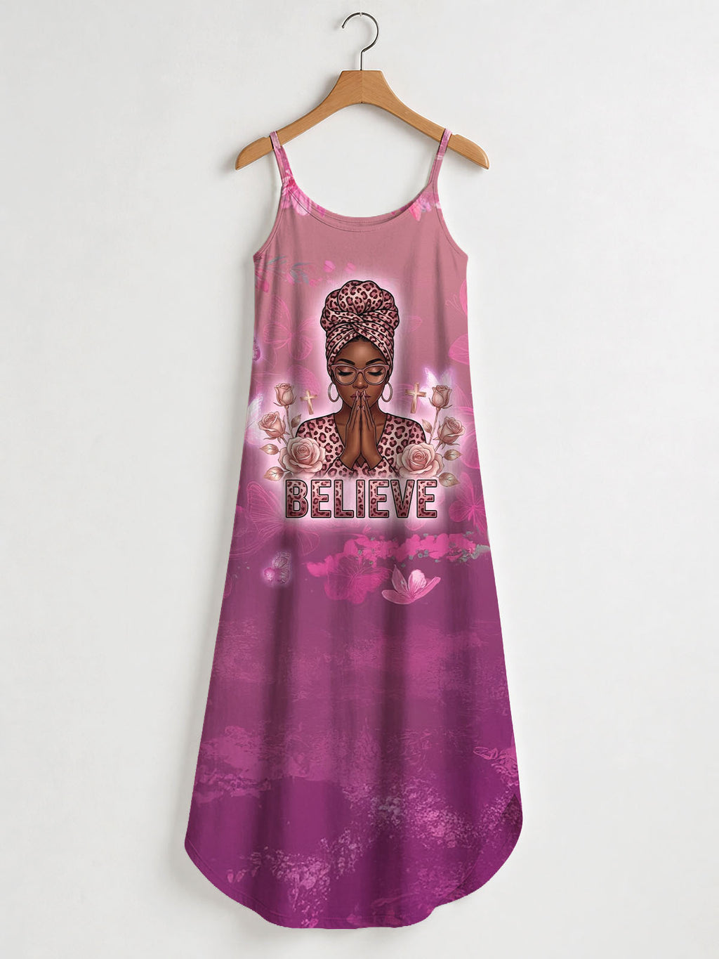 Imani Wild Rose Maxi Dress
