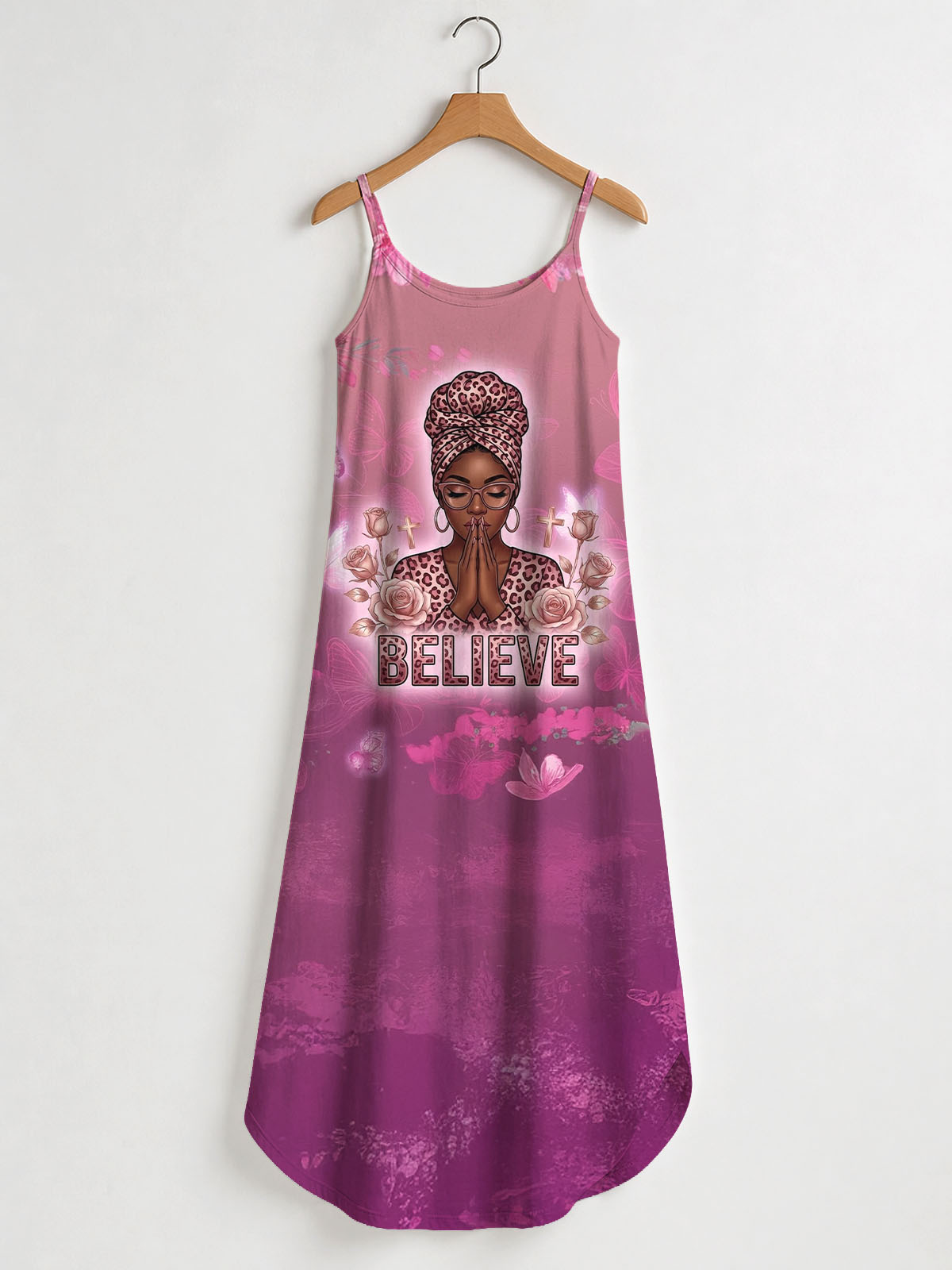 Imani Wild Rose Maxi Dress