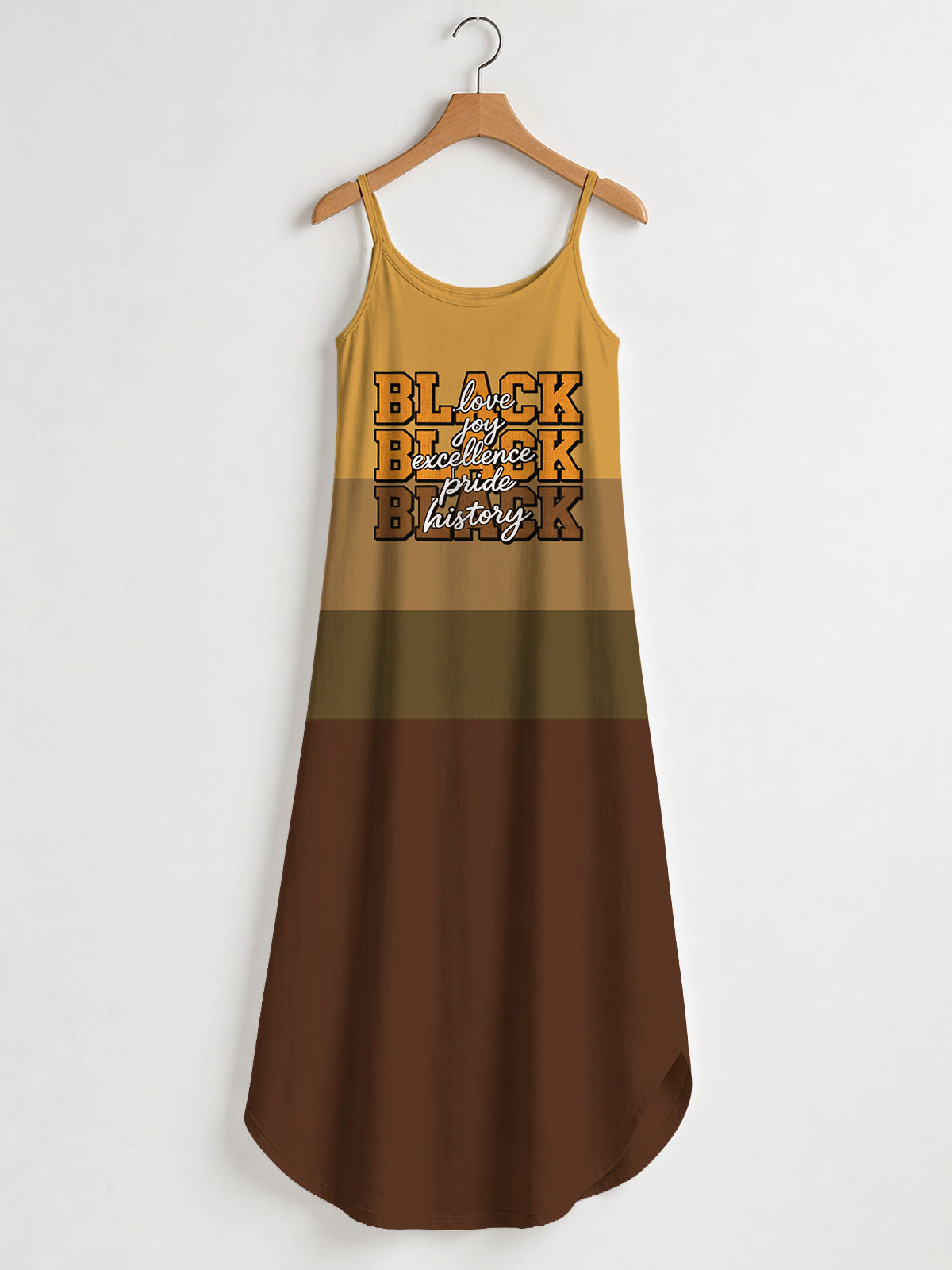 Black Excellence Maxi Dress