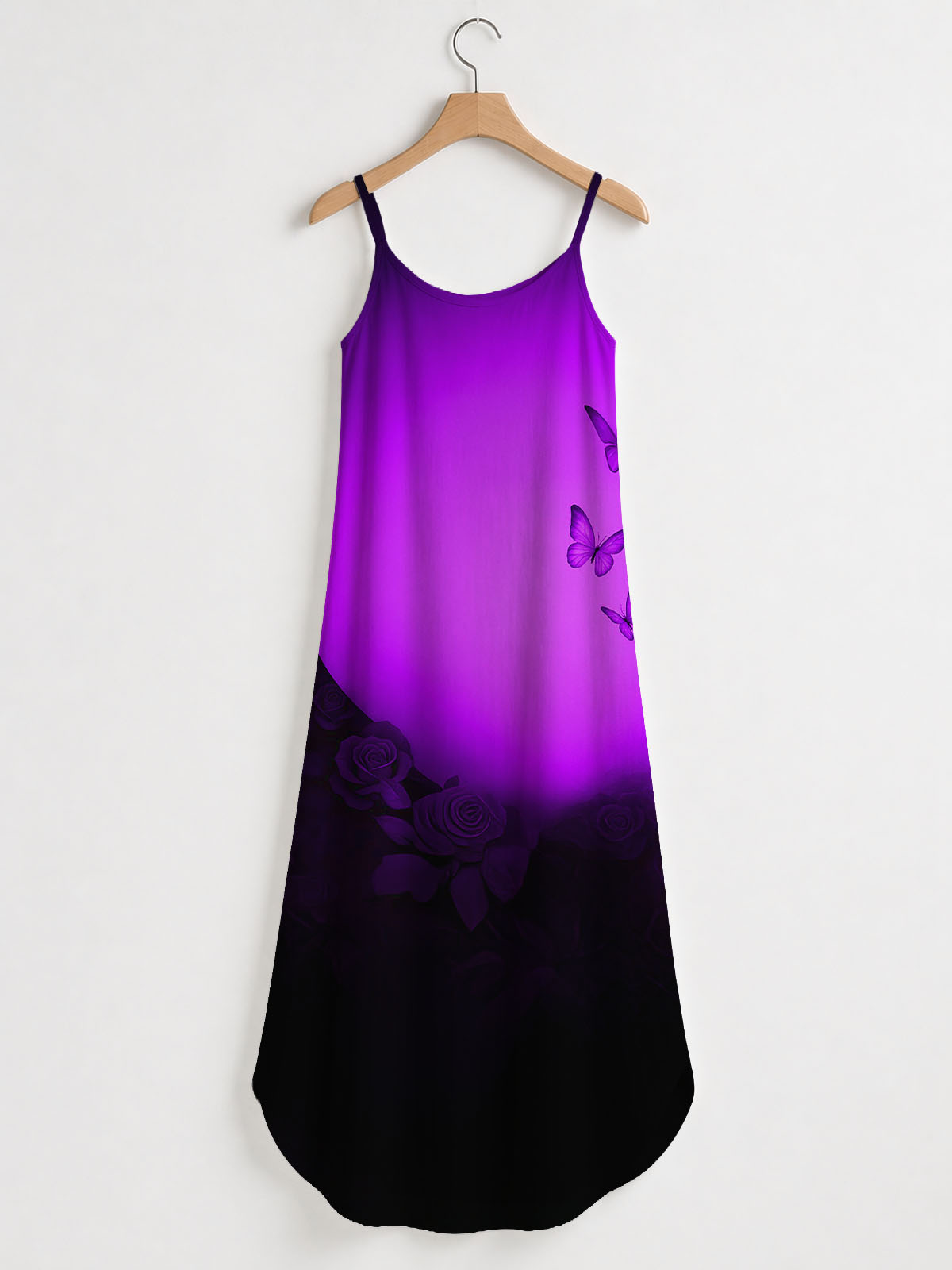 "Selah" Purple Maxi Dress