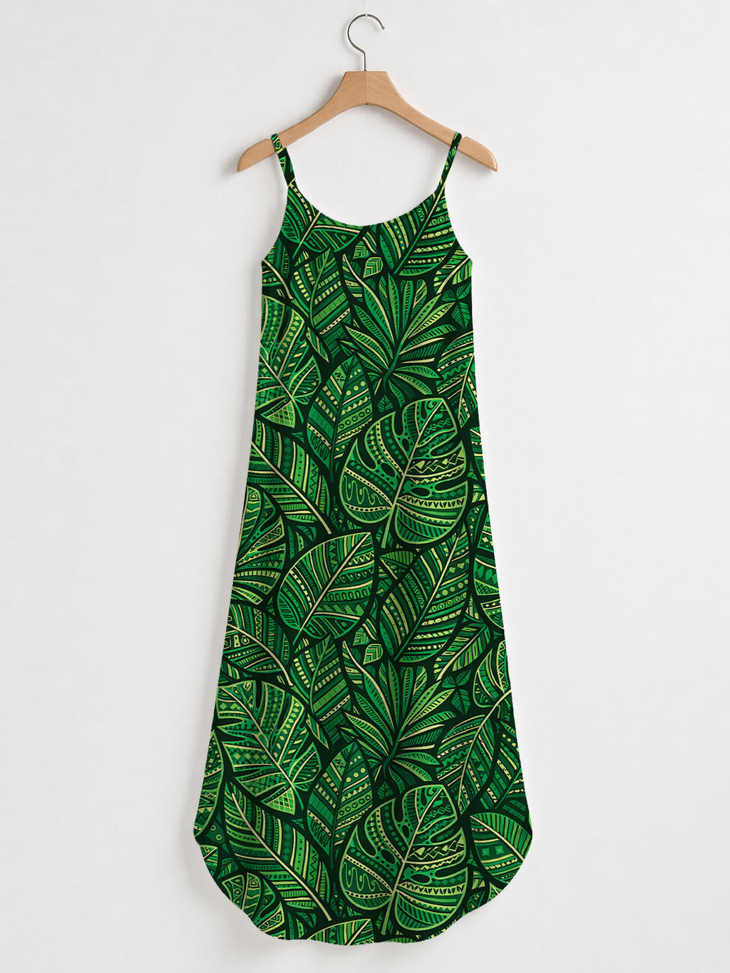 "Asili" Emerald Maxi Dress Promo