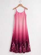 "August Queen Pink" Maxi Dress