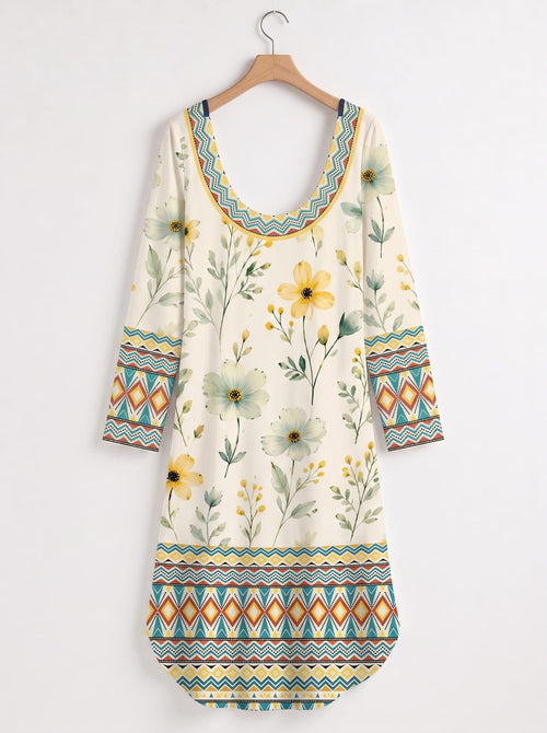 "Alizeti" Maxi Dress