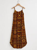 Mudcloth Maxi Dress