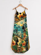 "Safari" Maxi Dress