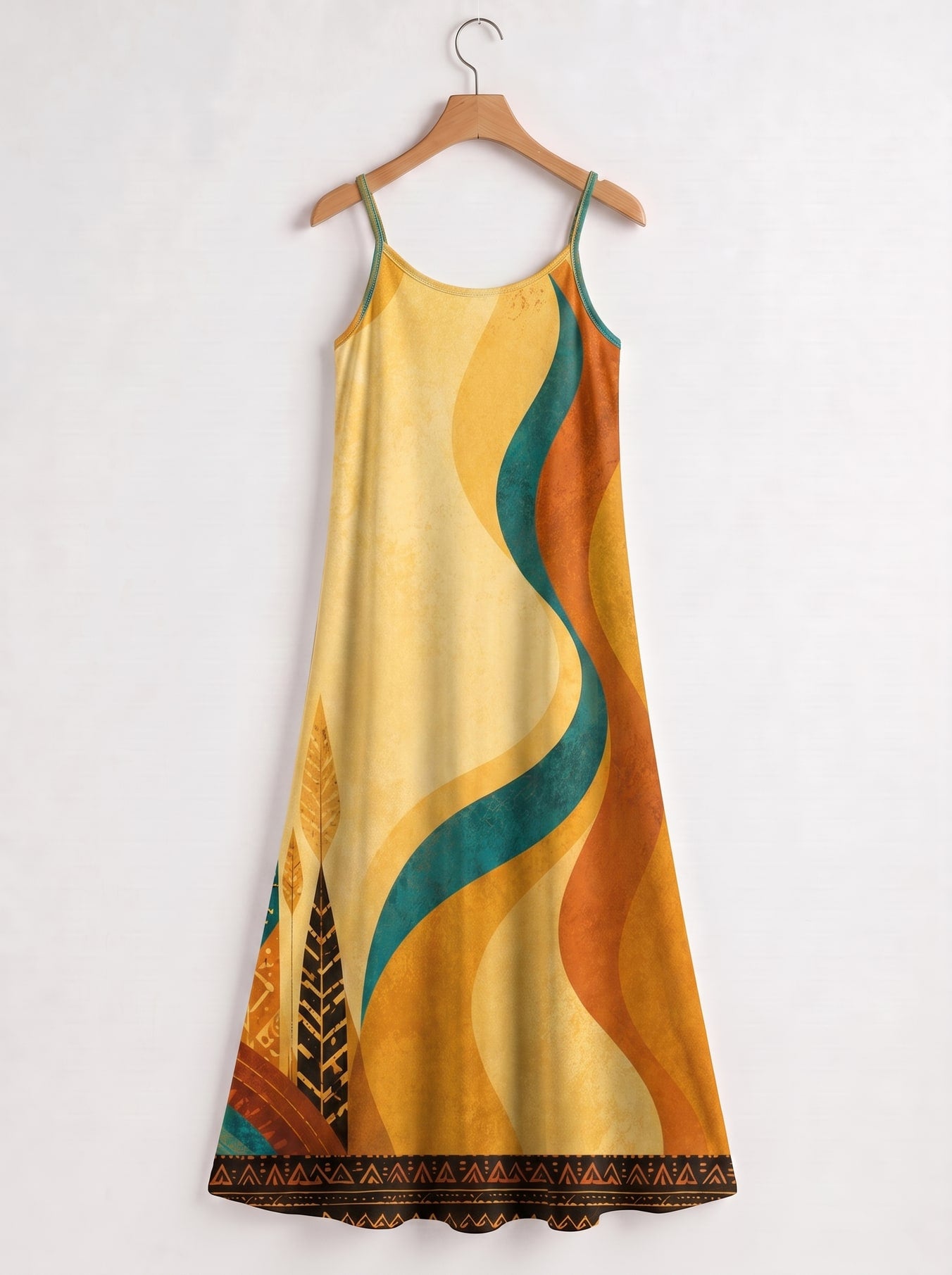 "August Queen Best Life" Maxi Dress